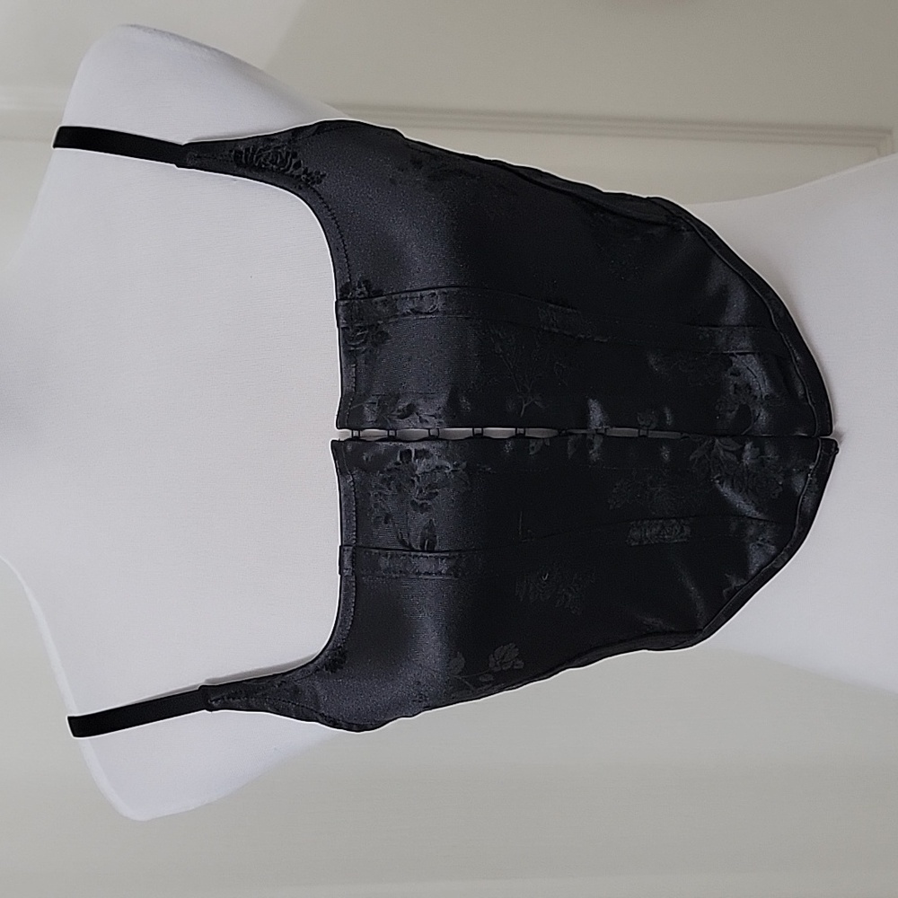Motel Rocks Size S Black Ello Corset Top, Excellent Used Condition